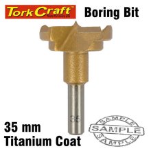 Tork Craft Hinge Boring Bit 35mm Titanium Coated