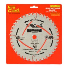Tork Craft Blade Master Type 185x40t 20-16mm Anti Kick Back
