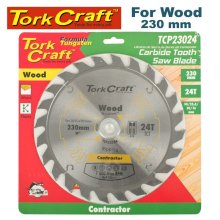 Tork Craft Blade Contractor 230x24t 30/1/2 Circular Saw Tct
