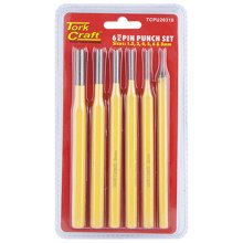 Tork Craft Pin Punch Set 6pc