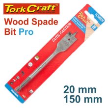 Tork Craft Spade Bit Pro Series 20mm X 150mm