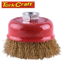 Tork Craft Wire Cup Brush Crimped 75mmxm14 Bulk