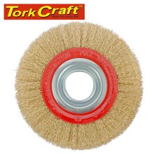 Tork Craft Wire Wheel Brush 150 X 25mm Bench Grinder Blister