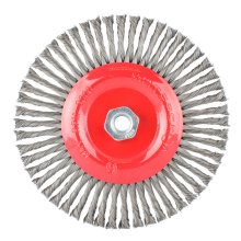 Tork Craft Wire Cup Brush Single Section Twisted Stinger 175mmxm14 Blister
