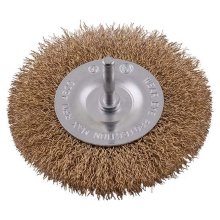 Tork Craft Wire Wheel Brush 100mm X 6mm Shaft Blister