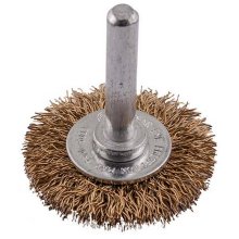 Tork Craft Wire Wheel Brush 38mm X 6mm Shaft Blister