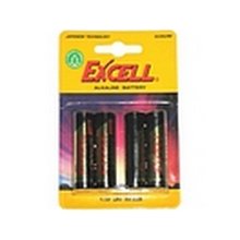 Excell AAA Alkaline Battery Card 4 LR03