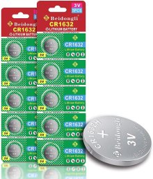 Excell CR1632 3V Lithium Battery Blister - 5PCE Card