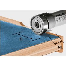 FESTOOL Edge Trimming Cutter Hw D22/8-Ofk 490085