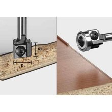 FESTOOL Edge-Trimming Cutter With Reversible Blades S8 Hw D19 12X12 Kl
