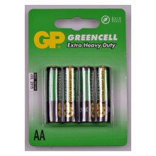 GP AA Green Cell 4 Pack GP AA Green Cell 4 Pack