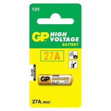 GP 12 Volt Alkaline 27A Battery Card 1 GP 12 Volt Alkaline 27A Battery Card 1