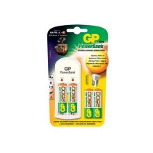 GP Charger With 4X 2500 & 2X Free AAA Batteries