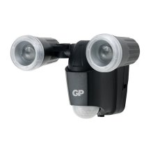 GP Cordless Lite RF2 Outdoor Sensor Light Black