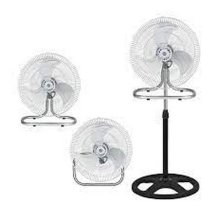 Goldair 3 In 1 18" Pedestal High Velocity Floor Fan