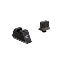TRIJICON - Glock Suppressor Night Sight Set-Black Front/Black Rear with Green Lamps for 9mm/40/4