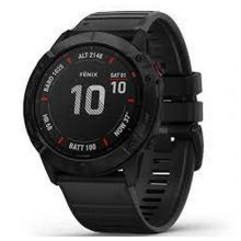 Garmin fenix 6X Pro - Black w/Black Band