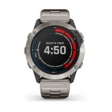 Garmin quatix 6 Titanium Sapphire Gray w/Ti Band