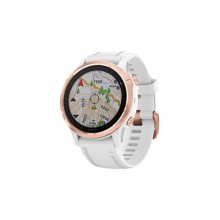 Garmin fenix 6S Pro - Rose Gold w/White Band
