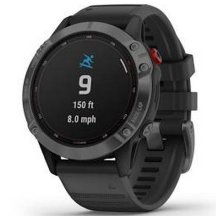 Garmin FĒNIX 6S Pro Solar - Slate Grey with Black Band