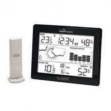 Weather Station w/12 hr Barometric Bar Graph, Temp & Humidity