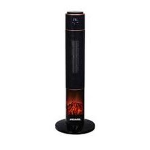 Goldair PTC Fan Heater With Fireplace Effect + RMT