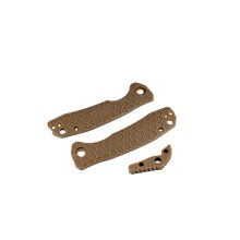 Honey Badger XL-Tan FRN Handle Set Large Tan