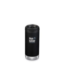Klean Kanteen 12oz TKWide (w/Cafe Cap) Shale Black Klean Kanteen 12oz TKWide (w/Cafe Cap) Shale Black