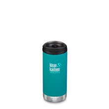 Klean Kanteen 12oz TKWide (w/Cafe Cap) Emerald Bay