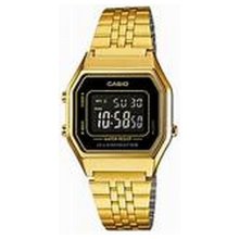 Casio Retro Gold Black Digital