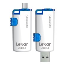 LEXAR JUMP DRIVE M20 64GB Dual USB 3.0 Drive LEXAR JUMP DRIVE M20 64GB Dual USB 3.0 Drive
