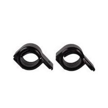 Lightforce Set bar clamps Matt Black 76mm Diameter