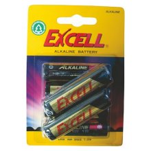 Excell AAA Alkaline Battery Card 6 LR03