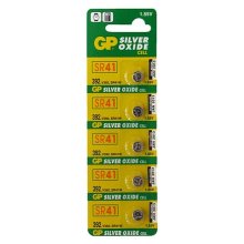 392 BUTTON CELL SILVER OXIDE (5 PER CARD) 392 BUTTON CELL SILVER OXIDE (5 PER CARD)