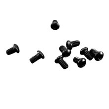 Honey Badger Handle Scres #T6 S&M (6 Long,3 Short) Black