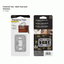 Nite Ize Financial Tool Multi Tool Card - Stainless (FMTM-11-R7)