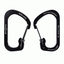 Nite Ize Slidelock Carabiner #4 - Black (CSL4-01-R6)