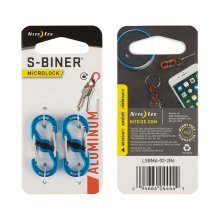 Nite Ize S-Biner® Microlock® Aluminium Blue