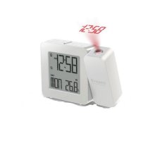 RM338P Proji Projection Clock W/Indoor Temp - White Oregon