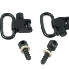 Pair 1"" QD Machine Nut / Wood Screw (LONG) Swivels