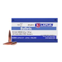 Lapua Bul 6.5mm 136 GR Scenar-L (100)