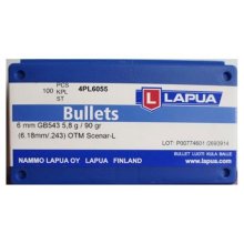 Lapua Bul 6MM 90 GR Scenar-L (100)