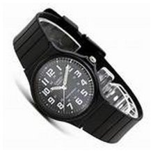 Casio Analog Round Black White Number DI