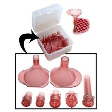 MTM Plastic Funnel Kit Red
