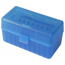 MTM Ammo Box Short Rifle 50-RD Blue