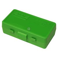 MTM Ammo Box 38/357 Flip Top 50-Rd Green