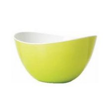 Gourmand Wave Shaped Salad Bowl (Medium) Green