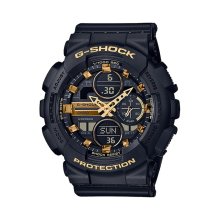 Casio G-Shock Black Anadigi Gold Watch