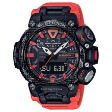 Casio G-Schock Gravity Anadigi Red Watch