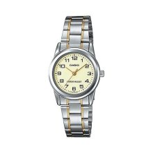 Casio Analog Gold Ion Plated Band Watch